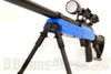 Well MB06 BB gun Airsoft Sniper rifle in blue