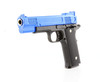 Galaxy G20 Full Scale M945 pistol in Full Metal in blue