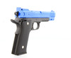 Galaxy G20 Full Scale M945 pistol in Full Metal in blue