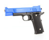 Galaxy G20 Full Scale M945 pistol in Full Metal in blue