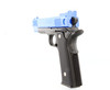 Galaxy G20 Full Scale M945 pistol in Full Metal in blue