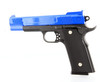 Galaxy G20 Full Scale M945 pistol in Full Metal in blue