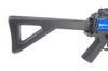 Galaxy G5 MP5 replica with folding stock and Metal Gearbox in blue