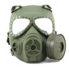 Airsoft Gas mask face mack in green