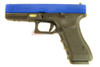 WE EU17 GEN 3 GBB Gas pistol in blue