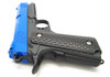 Galaxy G25 K Warrior Full Scale Metal pistol With Rail Blue