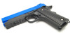 Galaxy G25 K Warrior Full Scale Metal pistol With Rail Blue