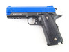 Galaxy G25 K Warrior Full Scale Metal pistol With Rail Blue