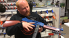Vigor Tommy Gun 8904A Spring M1A1 with Stick Mag in Blue