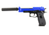 Double Eagle M22 Replica Beretta m92 Pistol in Blue