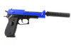Double Eagle M22 Replica Beretta m92 Pistol in Blue
