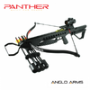Anglo Arms Panther Tactical Crossbow Set 175lb With Red Dot Sight in Black