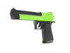 Zombie Army Desert Eagle Spring Pistol in Radioactive Green