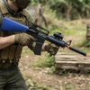 M83 B2 Electric Semi Automatic Airsoft Gun in blue