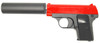 Galaxy G1A Full Metal BB Gun with Silencer in Red