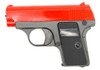 Galaxy G1A Full Metal BB Gun with Silencer in Red