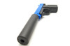 Galaxy G1A Full Metal BB Gun with Silencer in blue