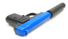 Galaxy G1A Full Metal BB Gun with Silencer in blue
