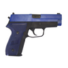 WE F228 Tactical S Series Gas Blowback Pistol in Blue 