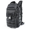 Wosport Multi functional Mountaineer Backpack in Black Wosport Multi functional Mountaineer Backpack in Black