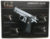 Galaxy G2 metal airsoft gun in Gold