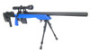 Well MB4413 Elite Airsoft Sniper Rifle in Blue Well MB4413 Elite Airsoft Sniper Rifle in Blue
