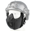 Wosport Half Face V5 Conquerors Airsoft Mask (Black) Wosport Half Face V5 Conquerors Airsoft Mask (Black)