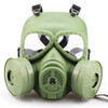 WoSport Air Filtration Gas Mask with Twin Fans (Black)