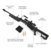 Mini Barrett M82A1 Metal Die Cast Replica 3:1 scale in Black 