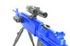 Cyma P1160 Spring Powered Support Rifle and Pistol Set in Blue