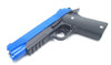Galaxy G38 Full Metal 1911 Pistol in Blue