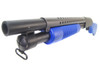 Double Eagle M58A M500 Replica Tactical Shotgun in Blue