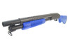 Double Eagle M58A M500 Replica Tactical Shotgun in Blue