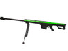 Barrett M82A1 bolt action sniper rifle in Green & black Barrett M82A1 bolt action sniper rifle in Green & black