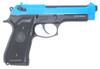 Double Bell 726 - M92 GBB Replica Airsoft Pistol in Blue