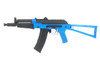 Dboys BYP-01A - AK74U AEG Rifle With Folding Stock in Blue