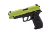 Raven R226 Gas Blowback pistol with Green Slide (RGP-04-14)