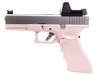 Raven EU17 GBB Airsoft Pistol in pink with BDS