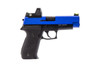 Raven R226 Gas Blowback pistol with BDS Sight in Blue