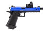 Vorsk HI CAPA 5.1 Split Slide GBB Airsoft Pistol in Blue with Sight