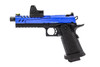 Vorsk HI CAPA 5.1 Split Slide GBB Airsoft Pistol in Blue with Sight