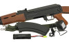 Cyma CM522 AK47 With Full Stock in Black with Mock Wood