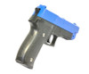 Galaxy G26H P226 Full Metal Pistol with Holster in Blue