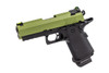 Raven Hi-Capa 3.8 Pro GBB Airsoft pistol in Green