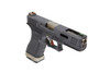 WE Tech E Force T5 Custom EU17 Gas Pistol in Black