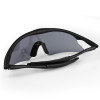 WoSport 7.0 Safety Glasses Black Frame With Black Lens