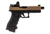 Vorsk EU18 Gas Pistol in Bronze & Tan with BDS Sight
