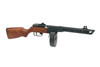 Snow Wolf PPSH AEG With Dual Magazine in Wood