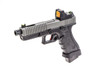 VORSK EU17 TACTICAL GAS BLOWBACK PISTOL IN TACTICAL BLACK & GREY WITH BDS SIGHT
