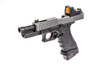 VORSK EU17 TACTICAL GAS BLOWBACK PISTOL IN TACTICAL BLACK & GREY WITH BDS SIGHT
